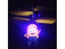 Induction toy electric toy plane with light 